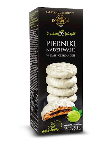 TP Pierniki w białej czekoladzie agrest 150g