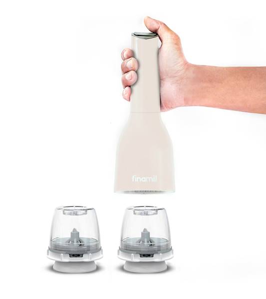 FM Młynek 2.0 kremowy FinaMill ładowany USB C
