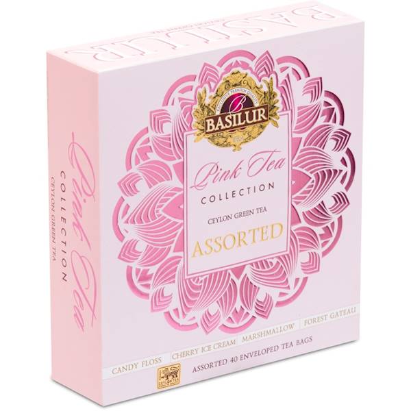 Basi.72251 Zestaw herbat zielonych PINK TEA 40t