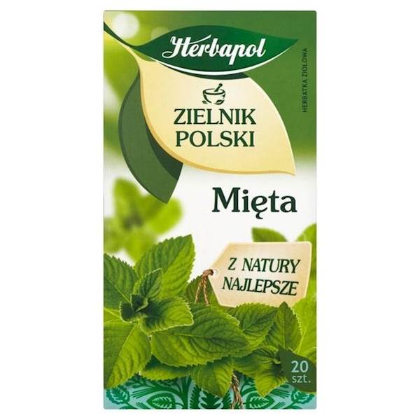 Herbata HERBAPOL mięta 20 tor