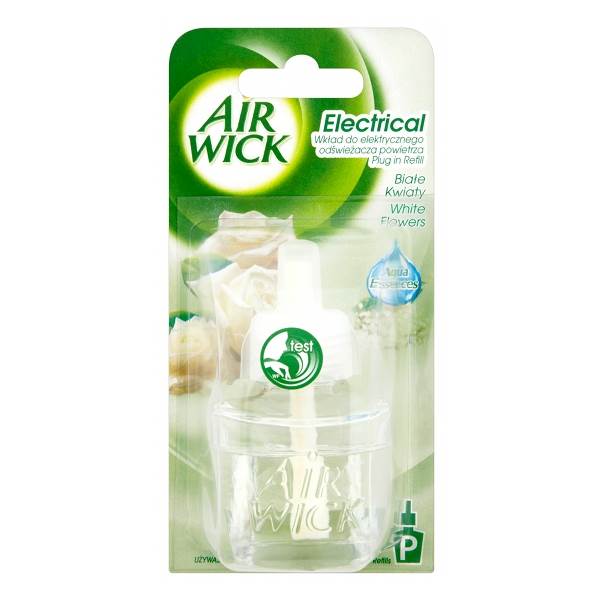Odświeżacz AIR WICK zap. elek. białe kwiaty 19 ml 