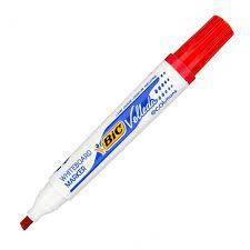 Marker sucho. BIC ścięty czerwony