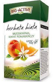 Herbata BIG ACTIVE biała brzoskw. i kwia. pom a'20
