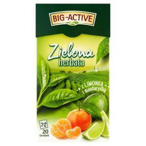 Herbata BIG ACTIVE zielona limonka z mandar. a'20 