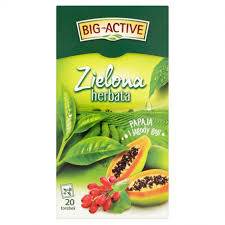 Herbata BIG ACTIVE ziel. papaja i jagody goji a'20