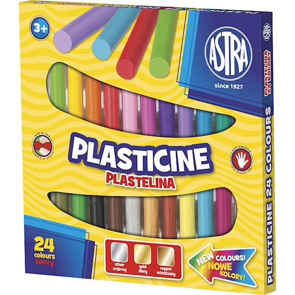 Plastelina 24 kol. ASTRA 
