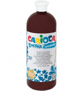 Farby temp. CARIOCA 1000 ml brązowa