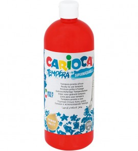 Farby temp. CARIOCA 1000 ml czerwona
