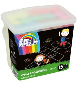 Kreda chodnikowa GR-F15-7 FIORELLO 7 kol. 15 szt.
