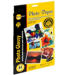 Papier foto 200 g A4/20 błyszczący laser/KW