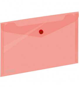 Teczka kopert. C5 043 zatrz.GRAND czerwona trans