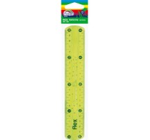 Linijka 20cm FIORELLO plastik. elastycz. GR-F200