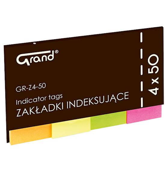 Zakładki ind. GRAND GR-Z4-50 papier.