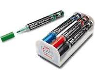 Marker sucho. + gąbka 4 MAXFILO MWL5SBF-4N