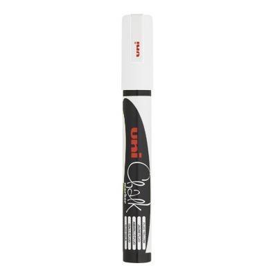 Marker kredowy UNI PWE-5M 1.8 mm-2.5 mm biały  
