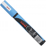 Marker kredowy UNI PWE-5M 1.8 mm-2.5 mm niebieski
