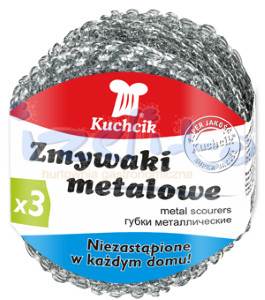 Druciak metalowy a'3 szt. /AM