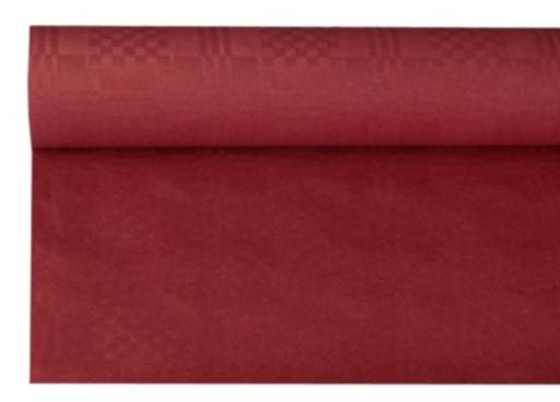 Obrus pap. rolka bordo 1,2m x 6m   