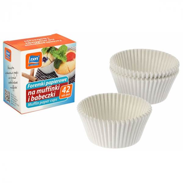 Foremki papierowe na muffinki a'42 / 50 szt,