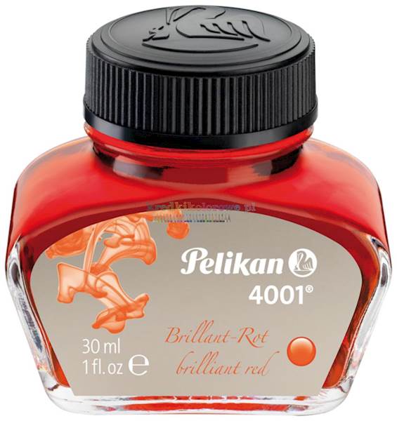 Atrament PELIKAN czerwony 30ml