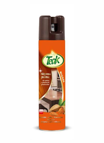 Pianka spray do mebli Teak 300 ml MIGDAŁ