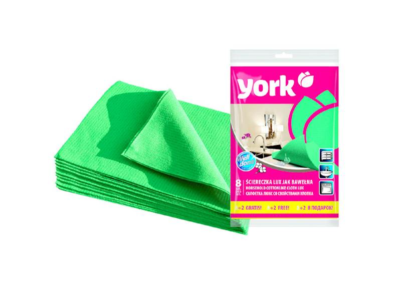 Ścierka jak bawełna YORK 8+2 