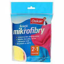 Ścierka mikrofibra 2+1 OSKAR 