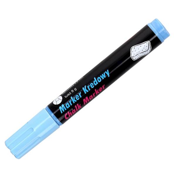 Marker kredowy TOMA 8x5 mm TO-291 niebieski