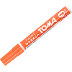 Marker olej. TOMA TO-440 gru. 2,5 mm pomarańczowy