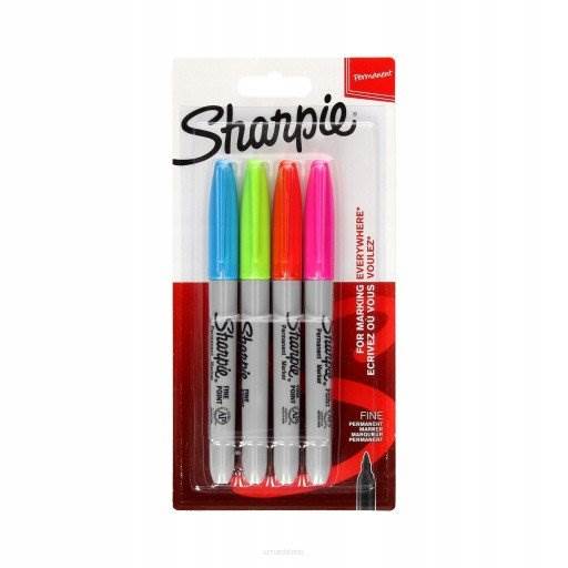 Marker perm. SHARPIE 4 kol.