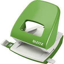 Dziurkacz duży metal LEITZ 30 k 5008 j. zielony