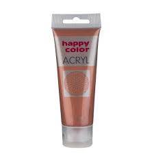 Farba akrylowa 75ml Happy Color miedź metalik 217