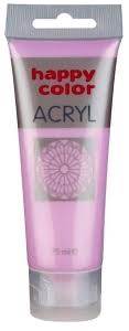 Farba akrylowa 75ml Happy Color różowy metalik 211