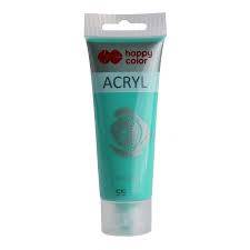 Farba akrylowa 75ml Happy Color szmaragdowy 55