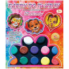 Farby do malowania twarzy FA 012  /ALIGA