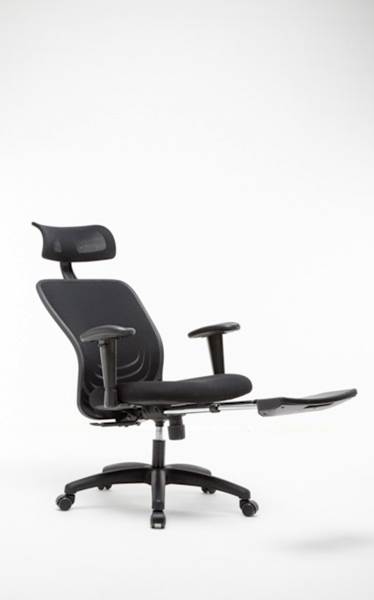 Fotel biurowy ZAKYNTHOS ergonomiczny czarny OFFICE
