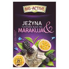 Herbata BIG ACTIVE czarna jeżyna i marakuja a'20.