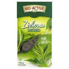 Herbata BIG ACTIVE zielona liściasta 100g