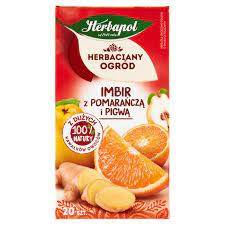 Herbata HERBAPOL Imbir z pomarańczą i pigwą 20 tor