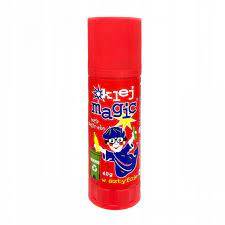 Klej w sztyfcie 40g MAGIC czerw. eko