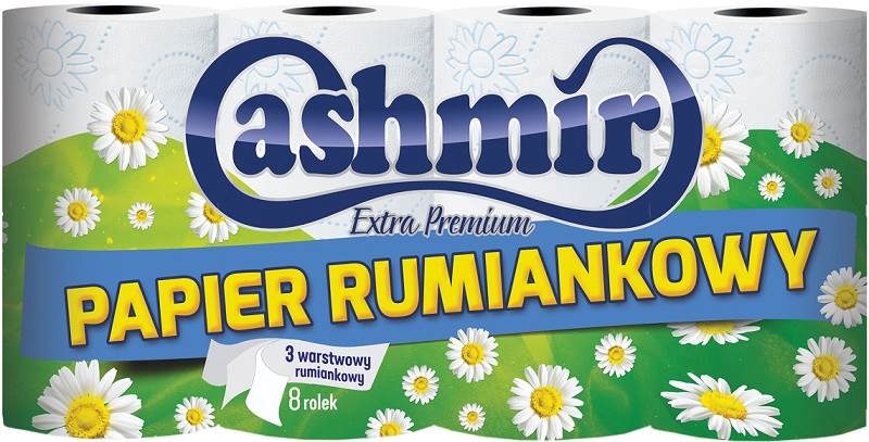 Papier toal. CASHMIR PREMIUM 3 war. a'8 szt.rumia