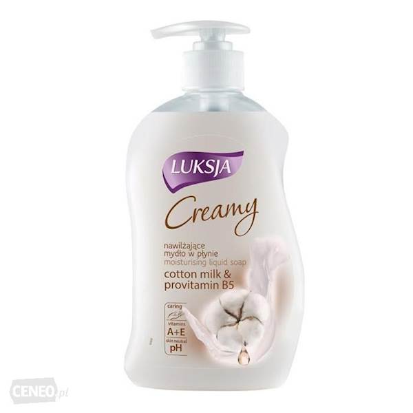 Mydło w płynie LUKSJA 500 ml dozow. bawełna & vita