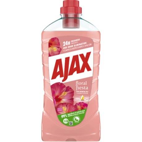 Płyn AJAX uniwers. 1 L Hibiskus