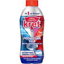Kret do rur w żelu PODWÓJNA SIŁA 700g