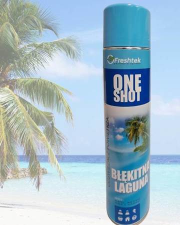 Odświeżacz ONE SHOT 600ml błękitna laguna