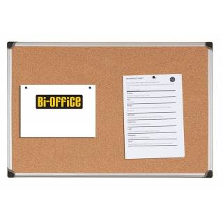 Tablica korkowa 60x45 r.alum. Bi-Office