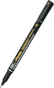 Marker perm. PENTEL NFS410 czarny "S" a'1