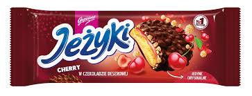 Ciastka JEŻYKI Cherry 140g