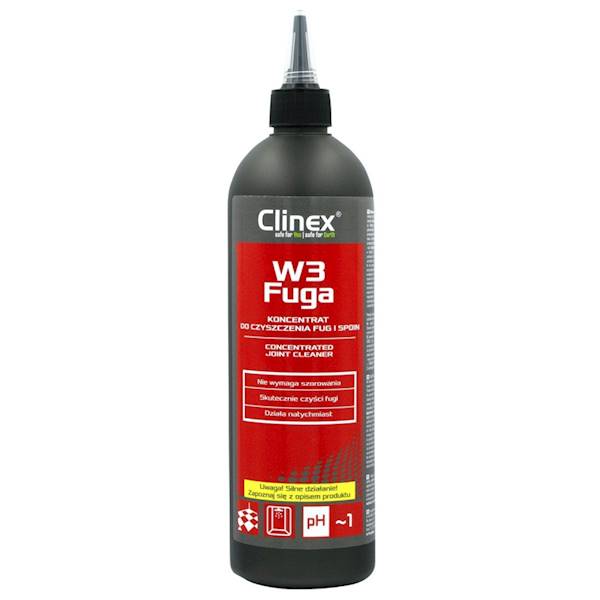 Płyn CLINEX W3 Fuga do fug i spoin 0,5L