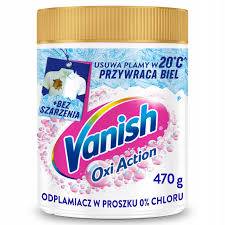 Odplamiacz VANISH OXI 470g biały